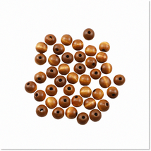 100Pcs Solid Wood Beading: High-Quality Unfinished Wood Beads for Macrame &amp; Jewe - $26.72