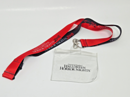 Universal Studios Halloween Horror Night 2018 Lanyard with Plastic Sleev... - $183.31 MXN