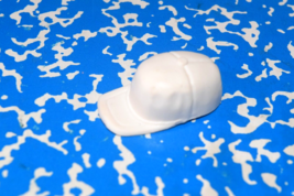 Jakks Mattel Wwe Wwf Accessory Grapple Gear White Baseball Cap. - $9.50