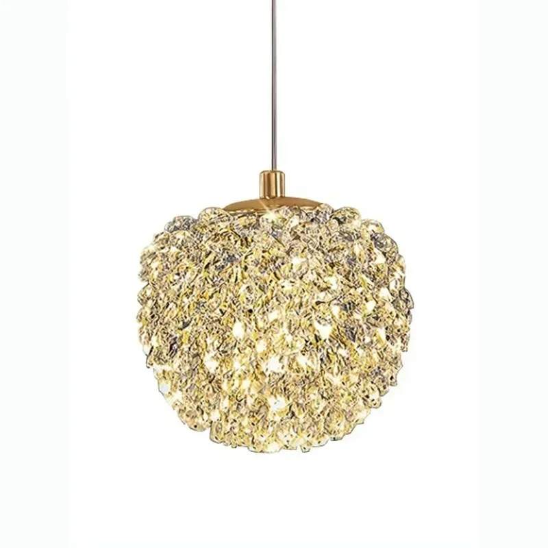 And luxurious bedside lamp modern style high grade crystal chandelier long line bedroom thumb200
