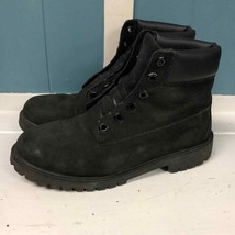 Timberland Premium 6&#39;&#39; Premium Waterproof Black Leather Combat Boots Boy... - £40.67 GBP
