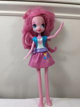 Hasbro My Little Pony Equestria Girls Pinkie Pie 9&quot; Doll Toy 2014 clip on top - £12.99 GBP