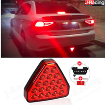 LED red rear fog light 12v lamp F1 triangle style sport for JDM car-
show ori... - £9.23 GBP