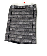 Liz Claiborne Petites Sz 4P Pencil Skirt Black White Tweed Pattern Black... - £17.00 GBP