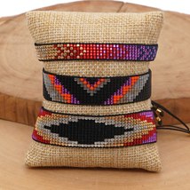 Mexican Bracelets For Women Pulseira Handmade Jewelry Gift Adjustable Jewellery  - £30.94 GBP