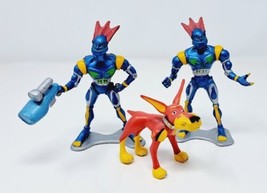 ReBoot PVC Figure Lot (3) Frisket Megabyte Blaster Irwin VTG 1995 - £21.57 GBP