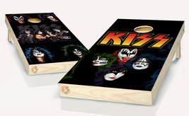 Rock n Roll Cornhole Board Vinyl Wrap Laminated Sticker Set Decal - $53.99