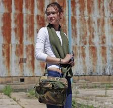 British army waterproof camouflage respirator bag satchel camo military ... - $10.00