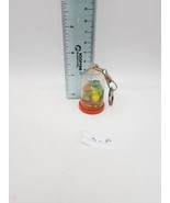 1980s Vtg Franklin The Turtle Domed Water Filled Key Chain Some Water Ev... - $7.99