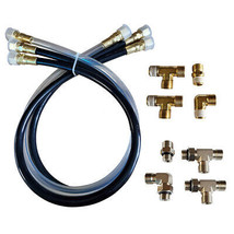 SI-TEX Autopilot Hydraulic Steering Installation Kit w/Hoses &amp; Fittings - £165.30 GBP