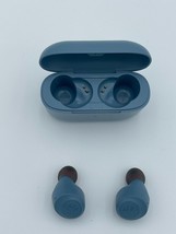 JLab GO Air POP Earbuds True Wireless In-Ear Headphones Slate Blue charging Case - £15.10 GBP