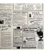 1931 Gun Advertisements Mixed Full Page Firearms Accessories Fecker LGADYC4 - $29.99