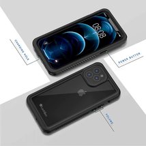 Iphone 12 Case, Waterproof Dustproof Shockproof Case With Built-In Screen Protec - £28.84 GBP