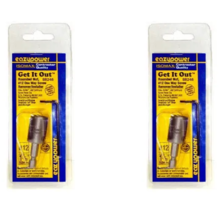Screw Extractor #12 2&#39;&#39; L 1/4&quot; Hex For Rounded Nuts Bolts, Eazypower 882... - $31.67