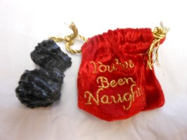 Roman &#39;Youve Been Naughty&#39; Lump Of Coal&quot; Gift Bag USED - $251.02 MXN