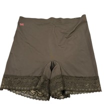 Ruby Ribbon Womens Shapewear Shorts XXL Black Lace Trim - $33.60