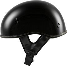 HIGHWAY 21 - .357 Solid Half Helmet, Gloss Black, Small - £54.71 GBP