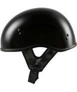 HIGHWAY 21 - .357 Solid Half Helmet, Gloss Black, Small - $1,349.56 MXN