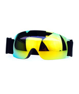 Snowboard Ski Rimless Sports Goggle Color Mirror Antifog Double Lens - £17.80 GBP+