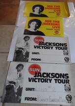 MICHAEL JACKSON JACKSONS VICTORY TOUR 4 POSTERS 1984 DAY OF LIMO TORONTO... - $175.00