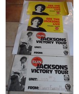 MICHAEL JACKSON JACKSONS VICTORY TOUR 4 POSTERS 1984 DAY OF LIMO TORONTO... - £137.61 GBP