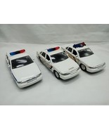 Lot Of (3) Crown Victoria Illinois State Police Diecast Cars 5&quot; - $413.77 MXN