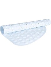 TranquilBeauty Curved White Shower Mat 54x54cm/21x21in | Non-Slip... - $16.42