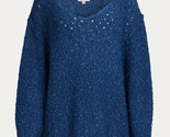 J.nna Open-Knit V-Neck Jumper Teal - $35.00
