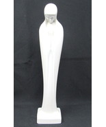 Praying Madonna Virgin Mary Blessed Mother Ceramic Statue 7&quot; Catholic Vi... - $52.40