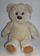 Build A Bear Lil Pudding Cub 15 in Cream Tan Plush Stuffed Animal Sewn E... - $10.40