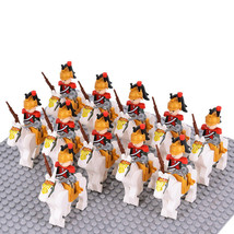 22pcs Napoleonic Wars Mounted French Dragoons Army Minifigure Toys Gift - $41.25 CAD