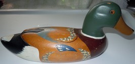 Vintage Decorative Wooden Mallard Duck - £6.38 GBP