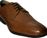 CLARKS GLEESON OVER MEN&#39;S BROWN LEATHER OXFORD DRESS SHOES SZ 9.5, 4132 - $89.99