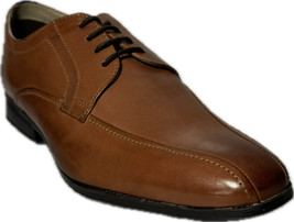 CLARKS GLEESON OVER MEN&#39;S BROWN LEATHER OXFORD DRESS SHOES SZ 9.5, 4132 - $89.99