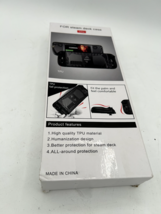 DLseego Steam Deck TPU Protective Case Shockproof Shell Soft Non-Slip Black - $183.75 MXN