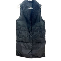 Only True Streetwear Puffer Vest Womens Small Black - £14.79 GBP