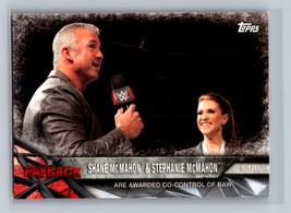 Shane McMahon / Stephanie McMahon #82 2017 Topps WWE Road To Wrestlemania - £1.57 GBP