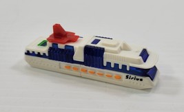 *B6) Ferrero Kinder Surprise Egg Cruise Liner Ship Sirius Mini Toy - $5.93