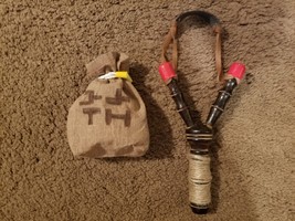 Deku Seed Bullet Bag w/ belt clip and Fairy Slingshot with holster Link ... - $18.00+