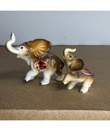 Vintage Elephants Figurines Micro Miniature Bone China Japan Lucky Decor - €15,57 EUR Vintage Elephants Figurines Micro Miniature Bone China Japan Lucky Decor - €15,57 EUR