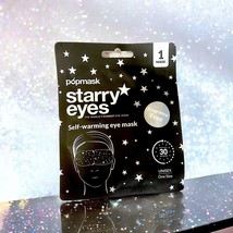 Popmasks Starry Eyes Mask Self-warming Eye Mask - One Size, Unisex 1ct NWT - $9.89