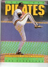 VINTAGE 1989 Pittsburgh Pirates San Diego Padres Unscored Program Tony Gwynn - £11.83 GBP