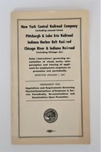 Vtg Book Operating Rules 1941 for all Railroad Applicants NY Central RR ... - $24.99