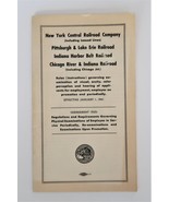 Vtg Book Operating Rules 1941 for all Railroad Applicants NY Central RR ... - €21,70 EUR