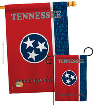 Tennessee - Impressions Decorative Flags Set S108130-BO - £45.60 GBP