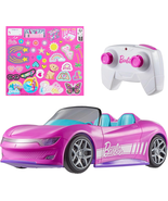 Barbie RC Toy Car, Remote-Control Pink Convertible, Can Hold 2 Barbie Fa... - €29,88 EUR