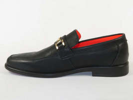 Men's TAYNO Shoes The Caprio L TAYNO leather Bit Loafer Black perforated image 4