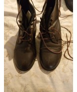 Saxon Kids Size 4 Brown Equestrian Riding Boots - used - $14.01