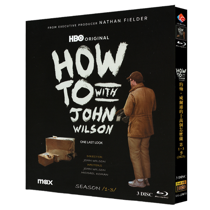 How to with John Wilson Season 1-3 [Blu-ray] 1080P New Full HD - $28.00