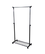 66&quot; Metal Coat Rack, Black Finish - $157.27 CAD